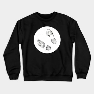 Footprints Crewneck Sweatshirt